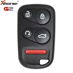 Xhorse Wire Remote 2nd Generation Honda Style 5 Button XKHO23EN (New Version of XKHO03EN)