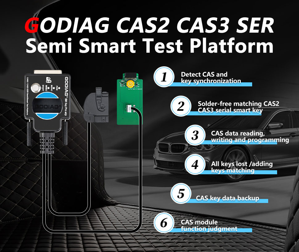 Godiag Cas Cas Ser Semi Smart Test Platform Detect Cas Key Sync