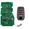 Lonsdor LT20-10-4 Toyota 8A-BA PCB Board 4 Button Smart Key PCB Switchable Frequency