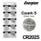 Energizer 5-Count CR2025 Lithium Batteries, 3V Coin Cell (Blister Card)-0 thumb