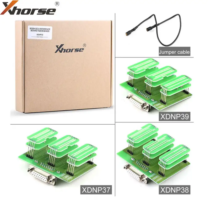 Xhorse XDNP33GL ECU Interface Board Adapters Set for BMW N20 B38 N55 for VVDI Mini PROG, Key Tool Plus