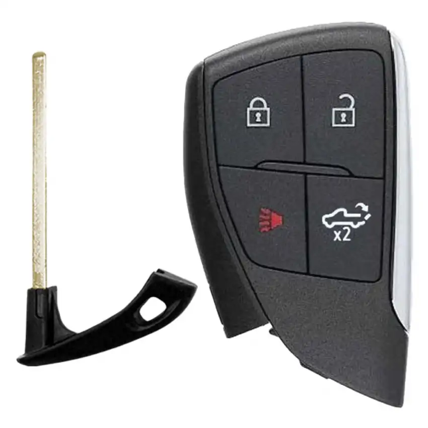 Smart Remote Key for Chevrolet Silverado, GMC Sierra 13548439 13548441 YG0G21TB2 4 Button