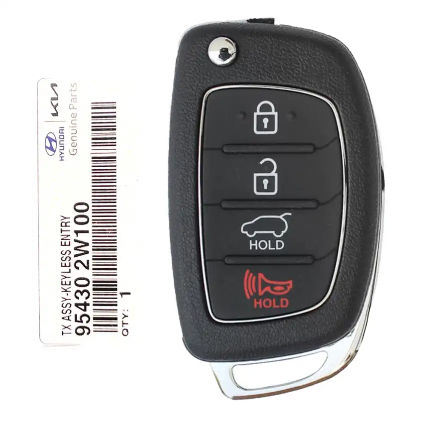 2013-2016 Hyundai Santa Fe Flip Remote Key 95430-2W100 RKE-4F07