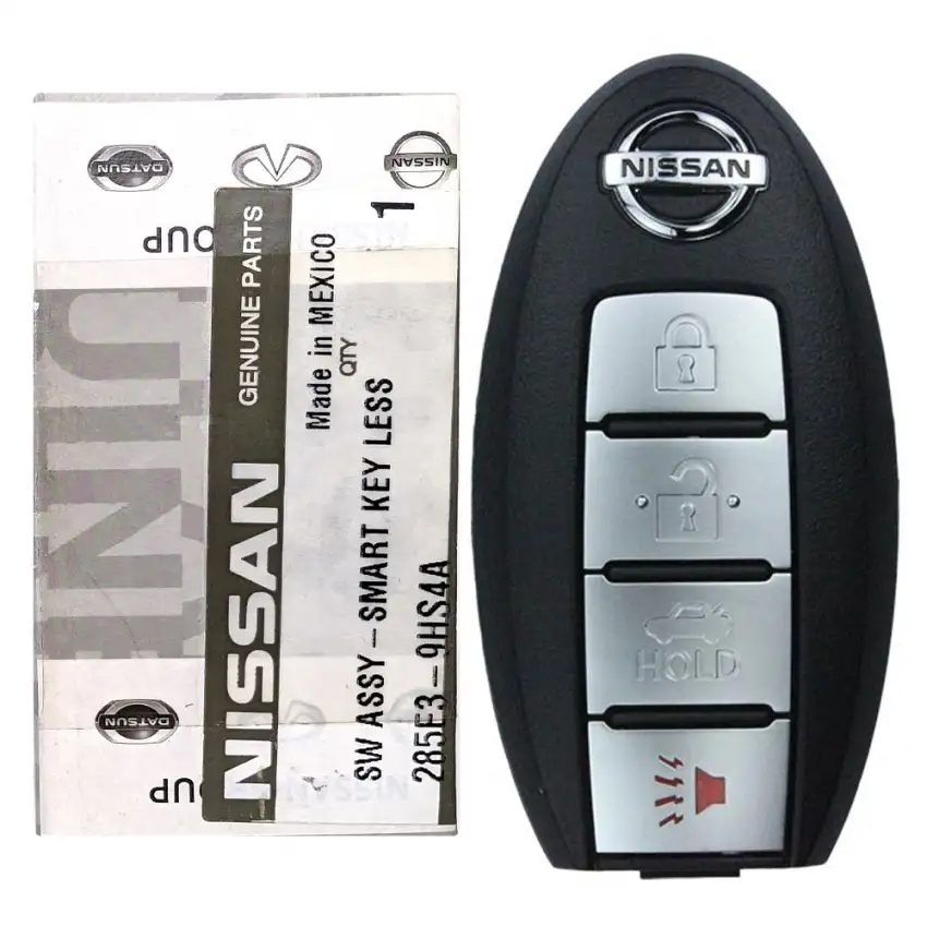 2016-2018 Nissan Altima, Maxima Smart Keyless Remote Key 4 Button 285E3-9HS4A KR5S180144014
