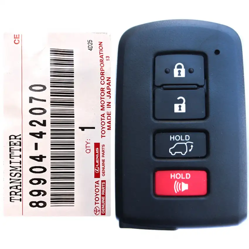 2013-2018 Toyota RAV4 Smart Remote Key 89904-42070  HYQ14FBA
