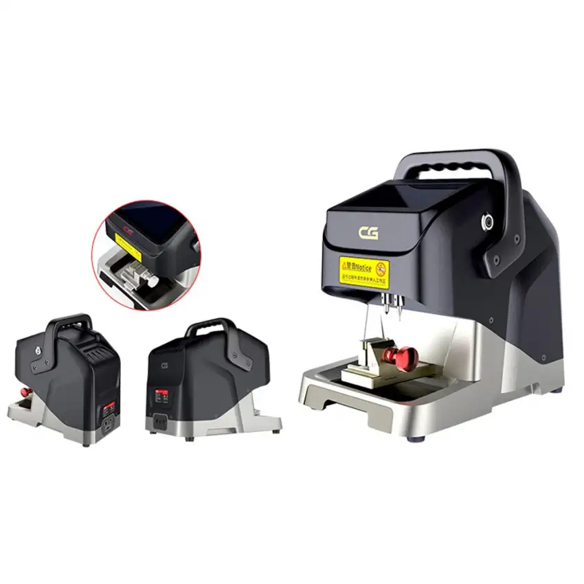 CG CG007 Godzilla Automotive Key Cutting Machine Support Mobile and PC with Built-in Battery