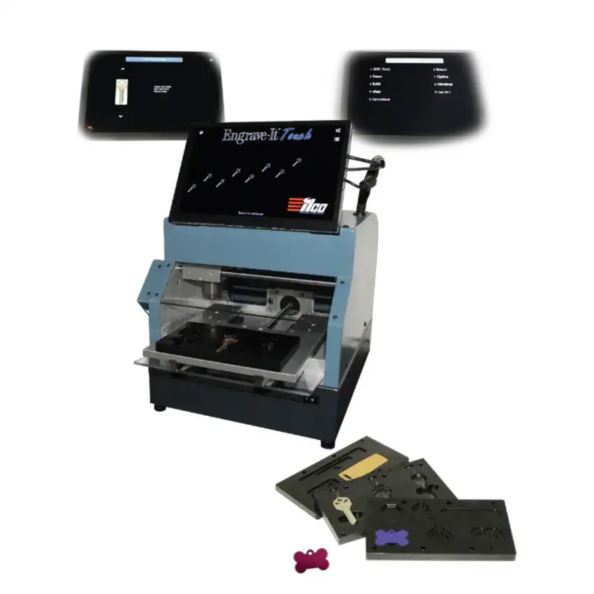 ILCO Engrave-It Touch Electronic Engraving Marking System for Keys, Cylinders, IC Cores, ID Tags & More - KC-ILC-ENGRAVEIT  p-2