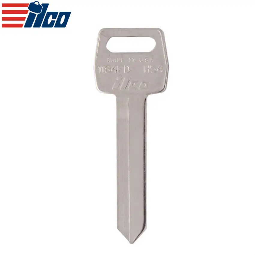 ILCO Mechanical Metal Head Key for Ford 10 Cut 1184FD / H54