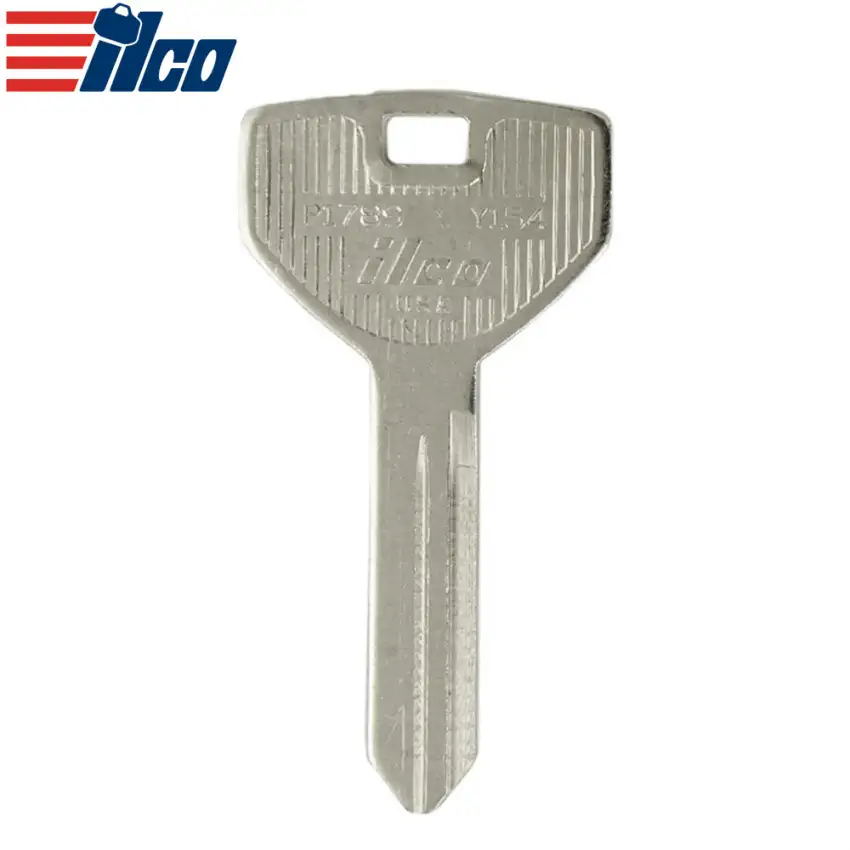 ILCO Mechanical Metal Head Key for Chrysler Dodge Jeep P1789 / Y154