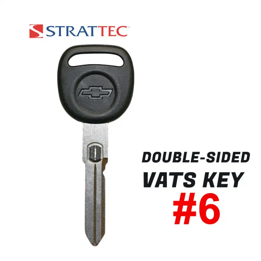 Chevrolet Corvette Double Sided VATS Key Strattec 598516 #6